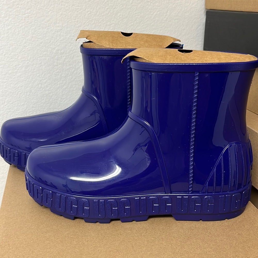 UGG Women's Blue Rain Boots